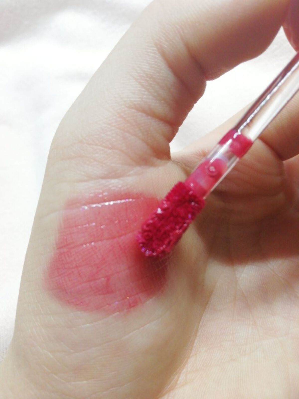 アピュー ジューシーパン スパークリングティント/A’pieu/口紅を使ったクチコミ(8枚目)