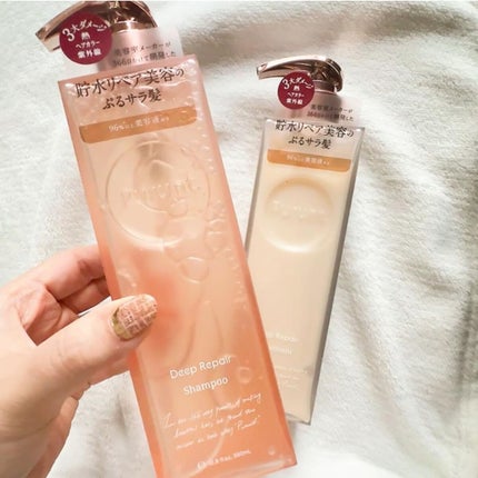 プルント ディープリペア美容液シャンプー/トリートメント/Purunt./市販シャンプーを使ったクチコミ(2枚目)