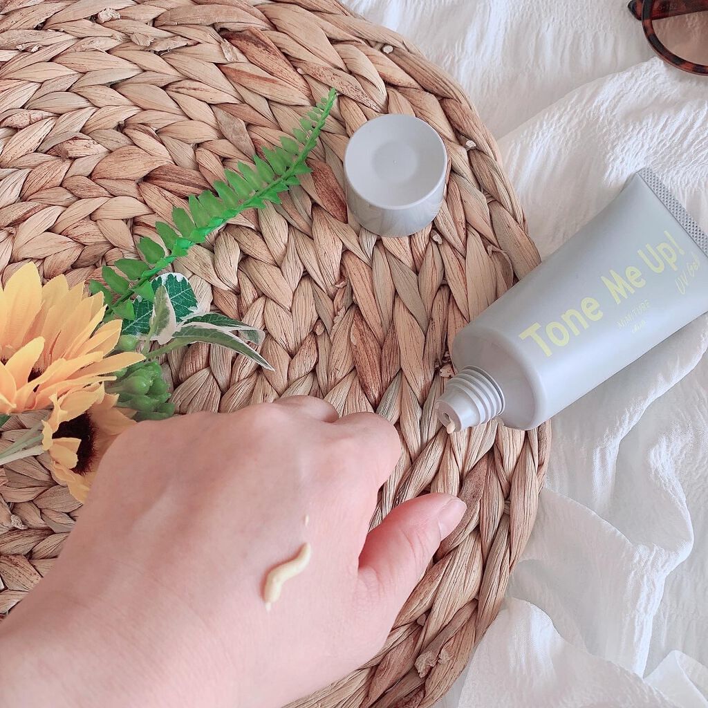 ミミチュール トーンミーアップ UVジェル/クラブ/日焼け止めジェルを使ったクチコミ(2枚目)