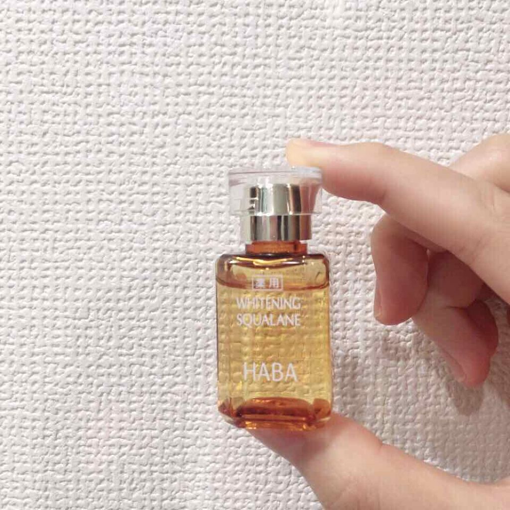 薬用ホワイトニングスクワラン/HABA/フェイスオイルを使ったクチコミ(2枚目)