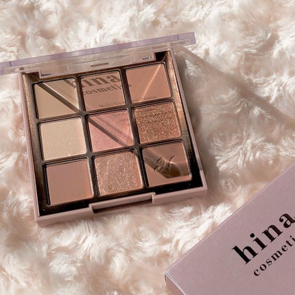 マルチアンダーアイパレット/hina cosmetics/アイシャドウパレットを使ったクチコミ(9枚目)