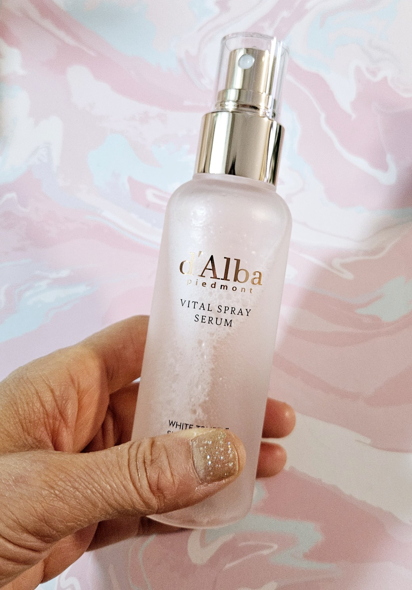 ダルバ ホワイトトリュフバイタルスプレーセラム/ダルバ/ミスト状化粧水を使ったクチコミ（3枚目）