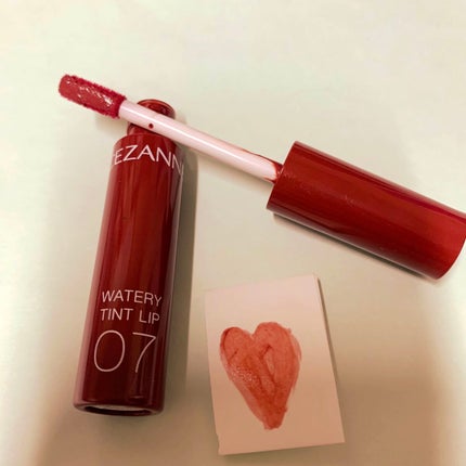 ウォータリーティントリップ/CEZANNE/リップティントを使ったクチコミ(4枚目)