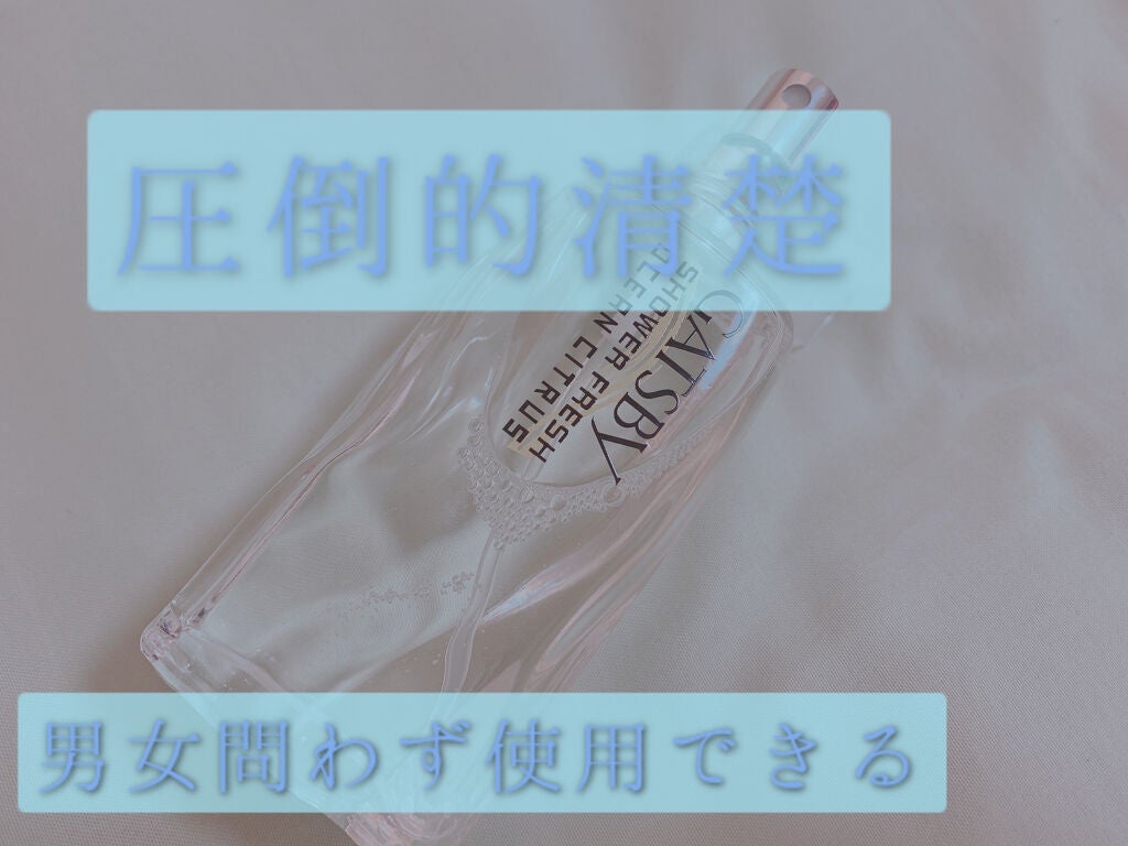 シャワーフレッシュ オーシャンシトラス/ギャツビー/香水(その他)を使ったクチコミ(1枚目)