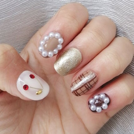 gene TOKYO ネイル/DAISO/マニキュアを使ったクチコミ(1枚目)