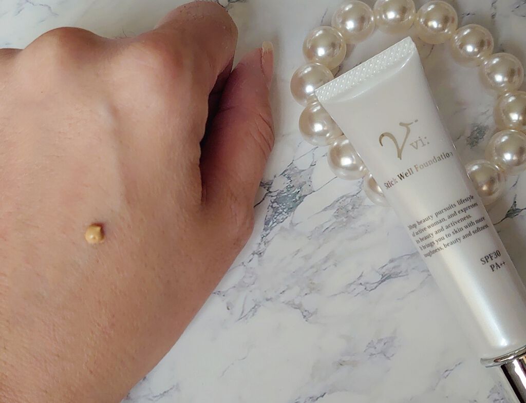 ヴィー スティックウェルファンデーション/ビアント/化粧下地を使ったクチコミ（2枚目）