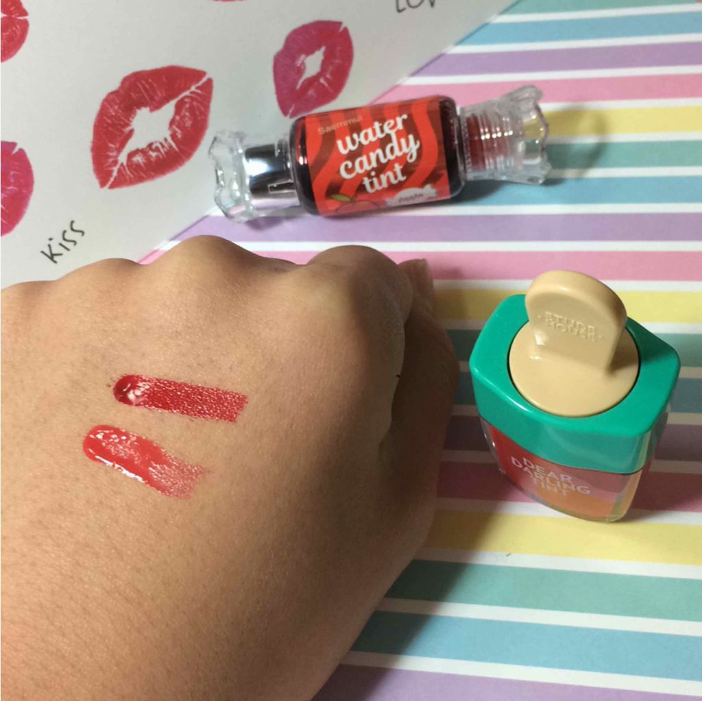 ウォーター キャンディー ティント/the SAEM/リップティントを使ったクチコミ（2枚目）