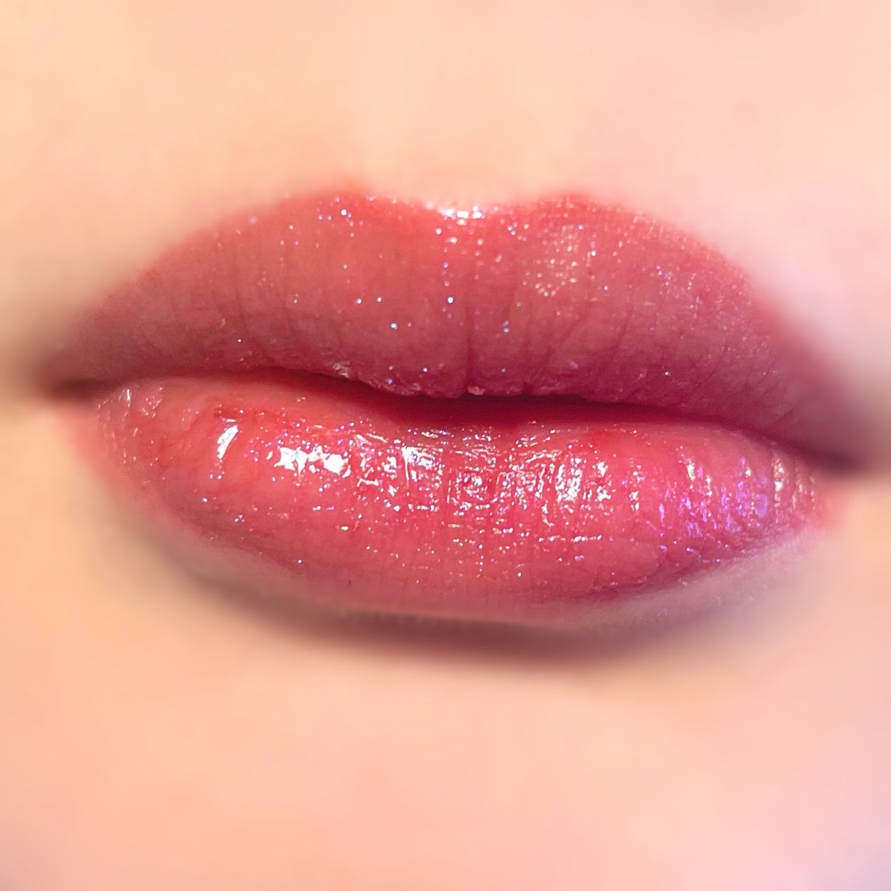 ラスティンググロスリップ/CEZANNE/口紅を使ったクチコミ(6枚目)