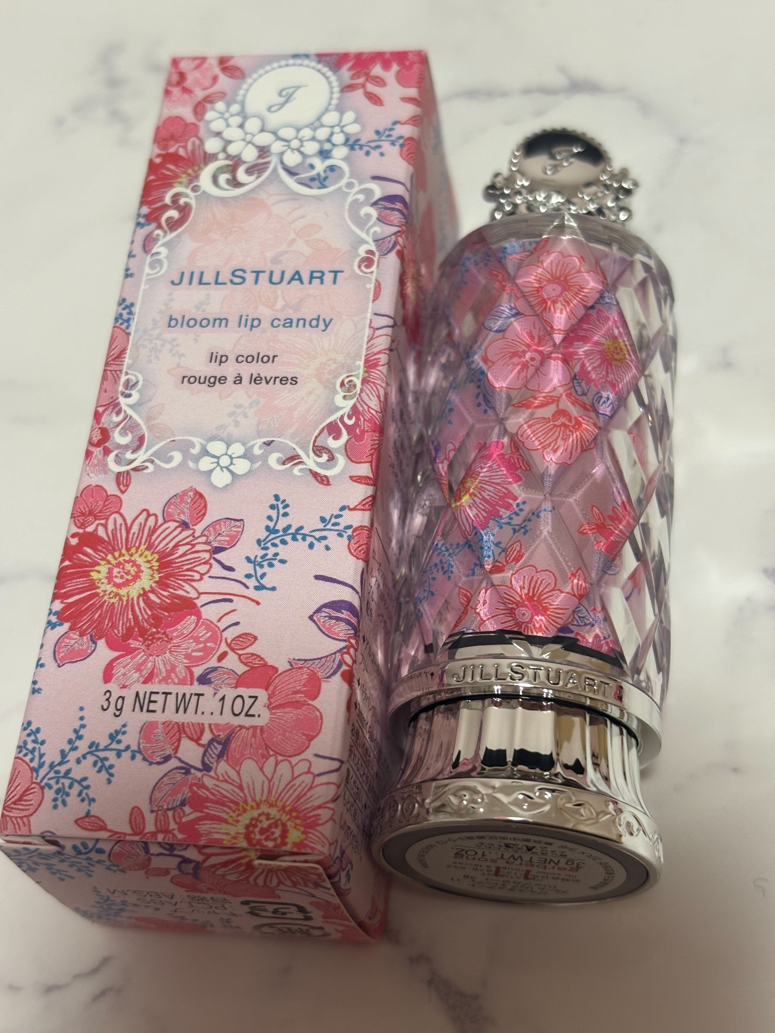 ジルスチュアート ブルーム リップ キャンディ 11 gerbera song/JILL STUART/口紅を使ったクチコミ（1枚目）