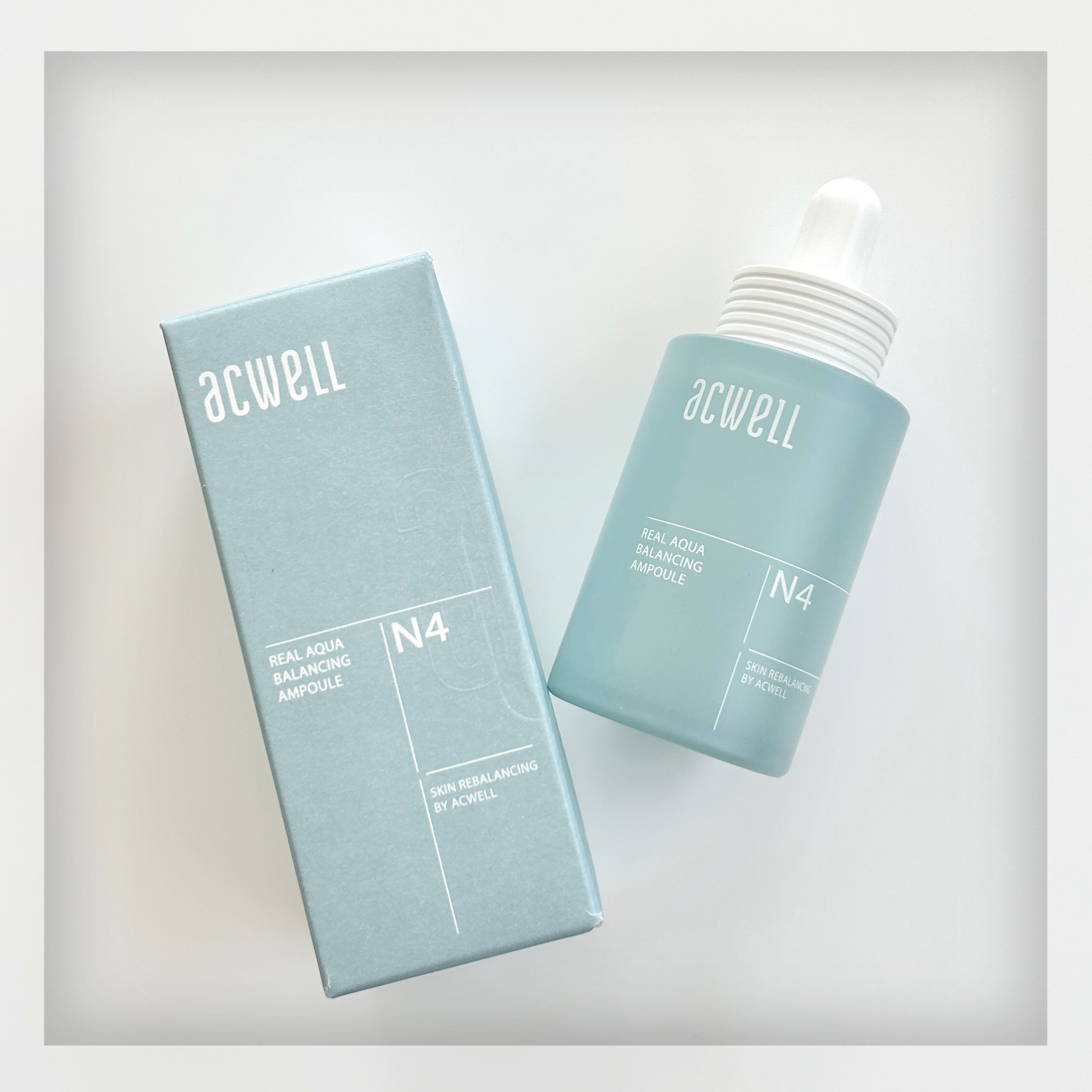 リアル アクア バランシング アンプル/ACWELL/美容液を使ったクチコミ（2枚目）