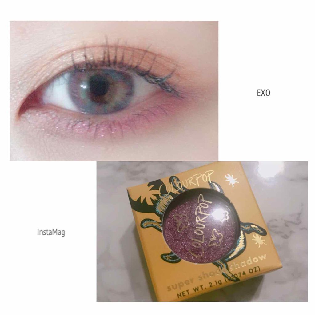 Super Shock Shadow/ColourPop/単色アイシャドウを使ったクチコミ(1枚目)