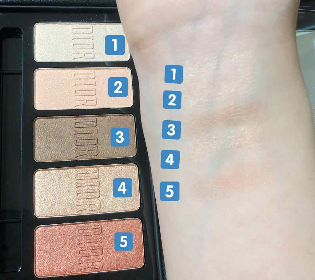 スパークリング クチュール アイ パレット/Dior/アイシャドウパレットを使ったクチコミ（1枚目）