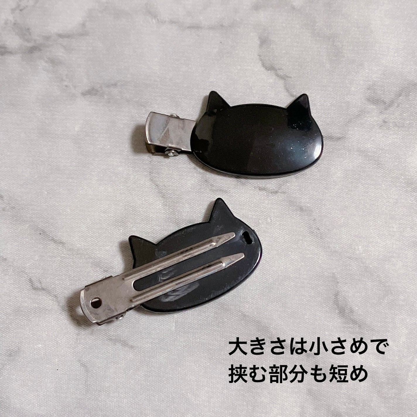 前髪クリップ/DAISO/ヘアアクセサリーを使ったクチコミ(3枚目)