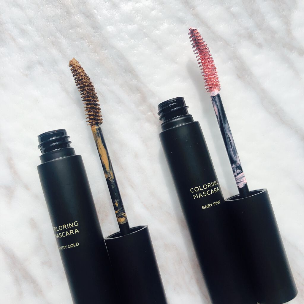 カラーリングマスカラ/uneven/マスカラを使ったクチコミ(3枚目)