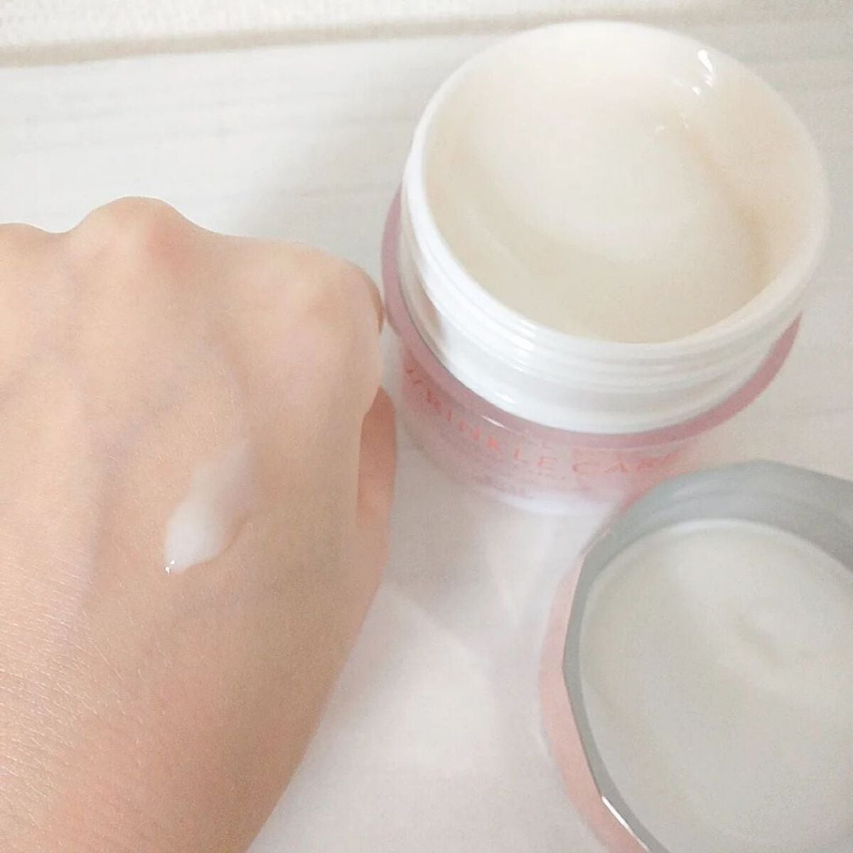 リンクルケア ホワイト モイストジェルクリーム/グレイスワン/オールインワン化粧品を使ったクチコミ(5枚目)