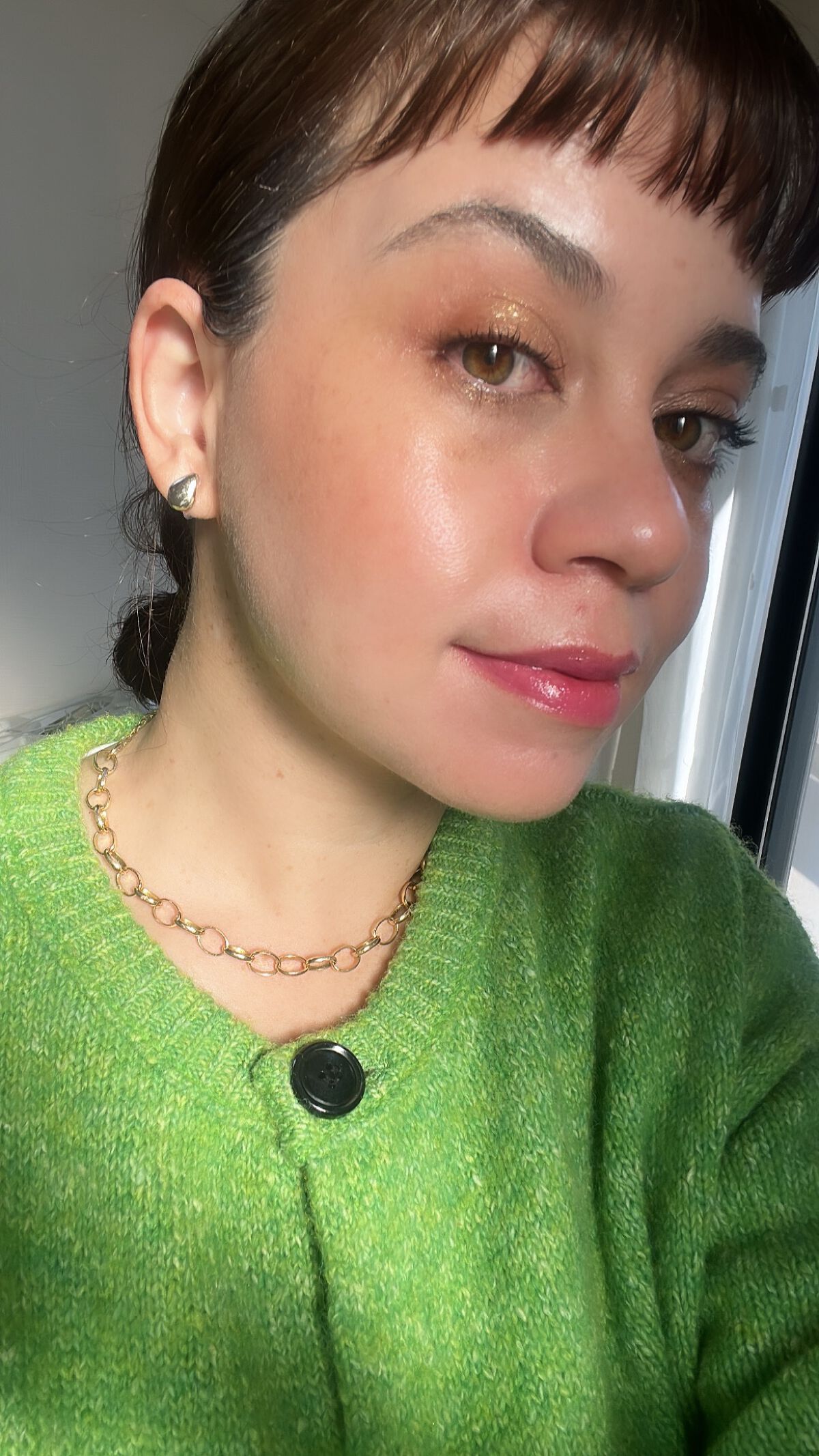 ムードインハンサーリップグロウ LW001 メモリーズ (ホリデー限定)/hince/口紅を使ったクチコミ（2枚目）