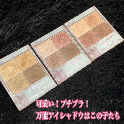 シルキースフレアイズ/キャンメイク/アイシャドウパレットを使ったクチコミ(1枚目)