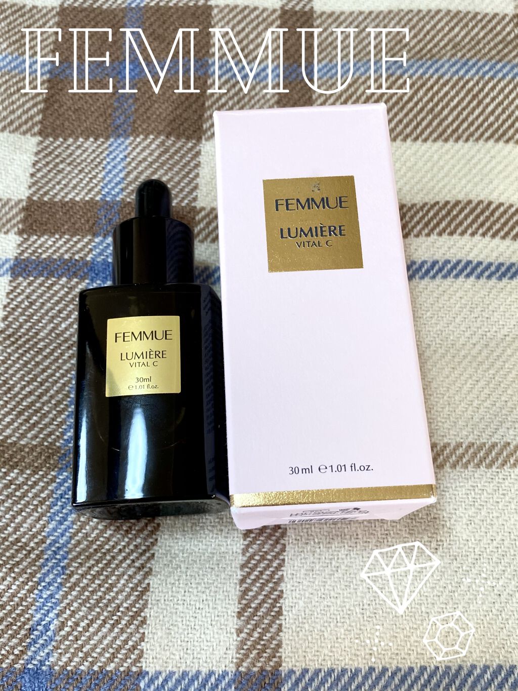 ルミエール ヴァイタルC/FEMMUE/ブースター・導入液を使ったクチコミ（2枚目）