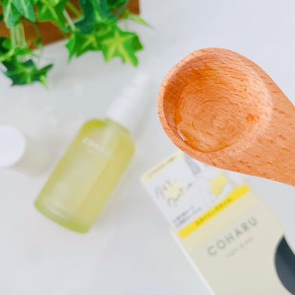 スタイリングオイル<タイト&ウェット>/COHARU/ヘアオイルを使ったクチコミ(3枚目)