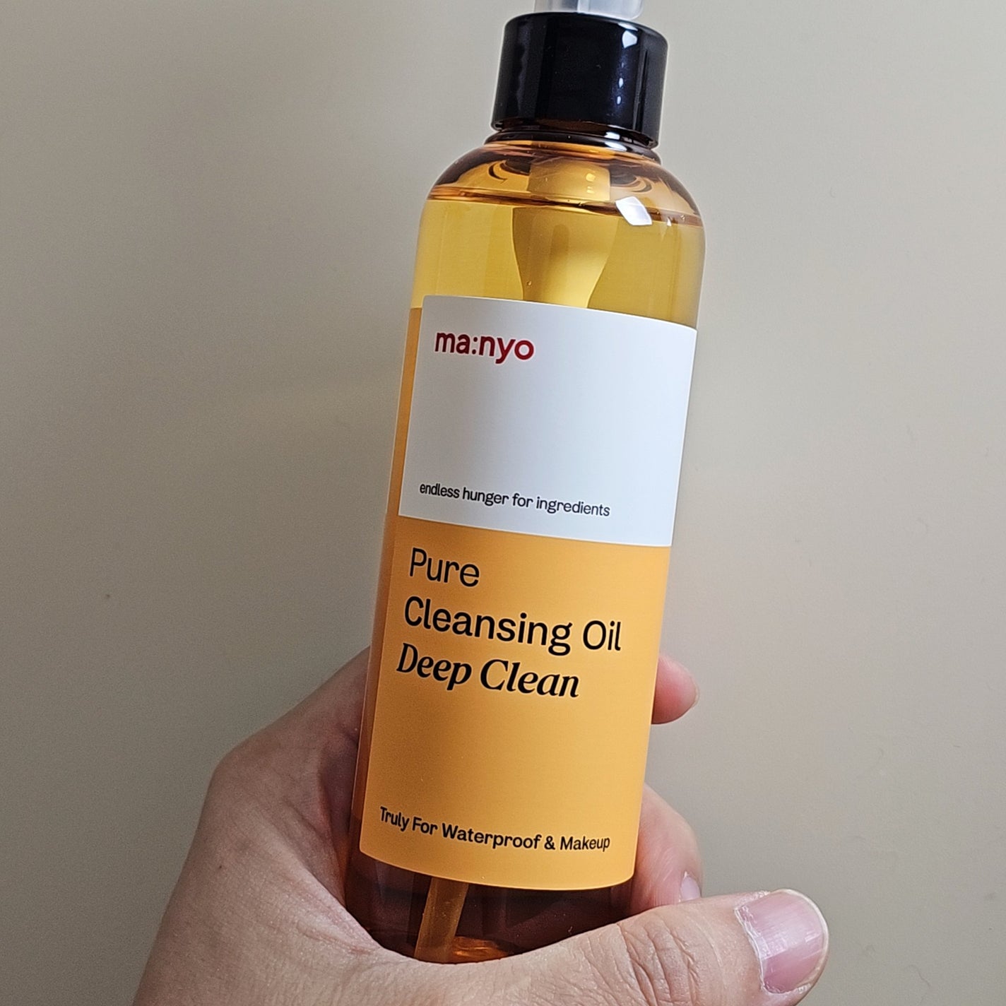 ピュアクレンジングオイル ディープクリーン/manyo/オイルクレンジングを使ったクチコミ(2枚目)