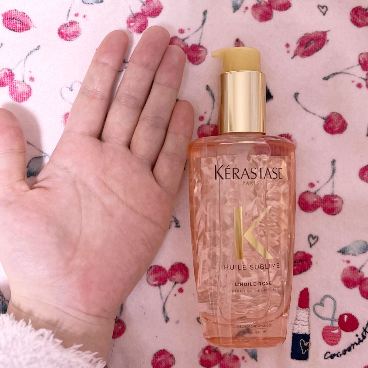 HU ユイルスブリム ティーインペリアル N/ケラスターゼ/ヘアオイルを使ったクチコミ(2枚目)