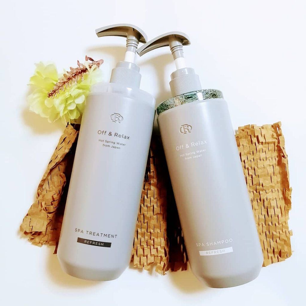 スパ・シャンプー/ヘアトリートメント リフレッシュ/Off&Relax/市販シャンプーを使ったクチコミ(1枚目)