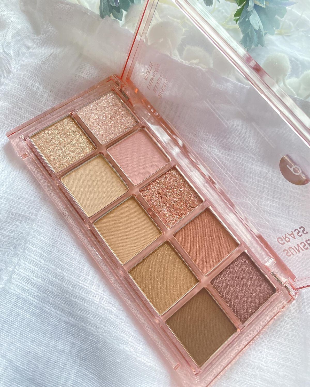 シーズナルブレンディングアイシャドウパレット/Peach C/アイシャドウパレットを使ったクチコミ（2枚目）