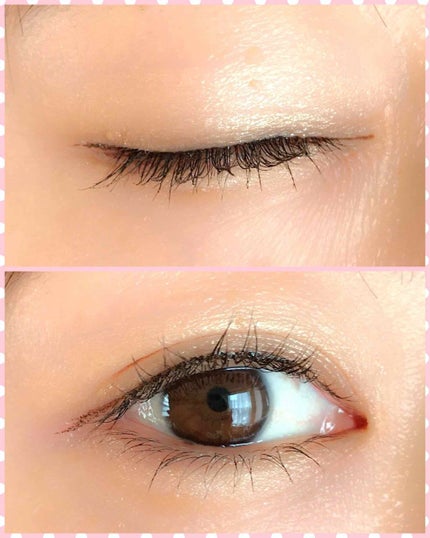 ブライトアップアイシャドウ/media/単色アイシャドウを使ったクチコミ(3枚目)