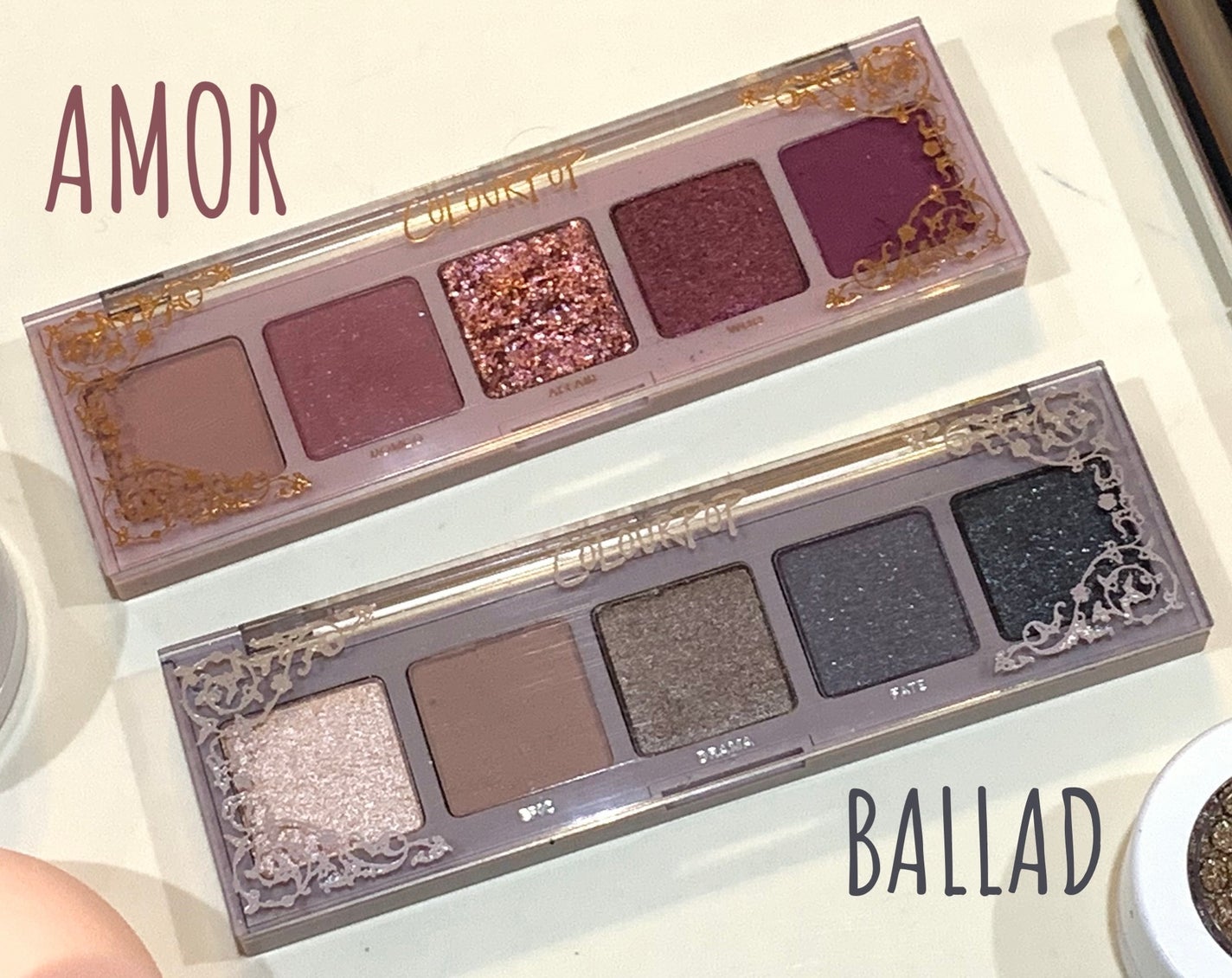 AMOR アイシャドウ パレット/ColourPop/アイシャドウパレットを使ったクチコミ(2枚目)