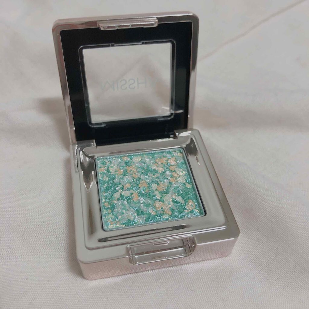 グリッタープリズム シャドウ/MISSHA/グリッターを使ったクチコミ（2枚目）