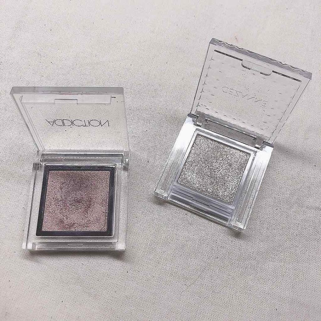 シングルカラーアイシャドウ/CEZANNE/単色アイシャドウを使ったクチコミ（2枚目）