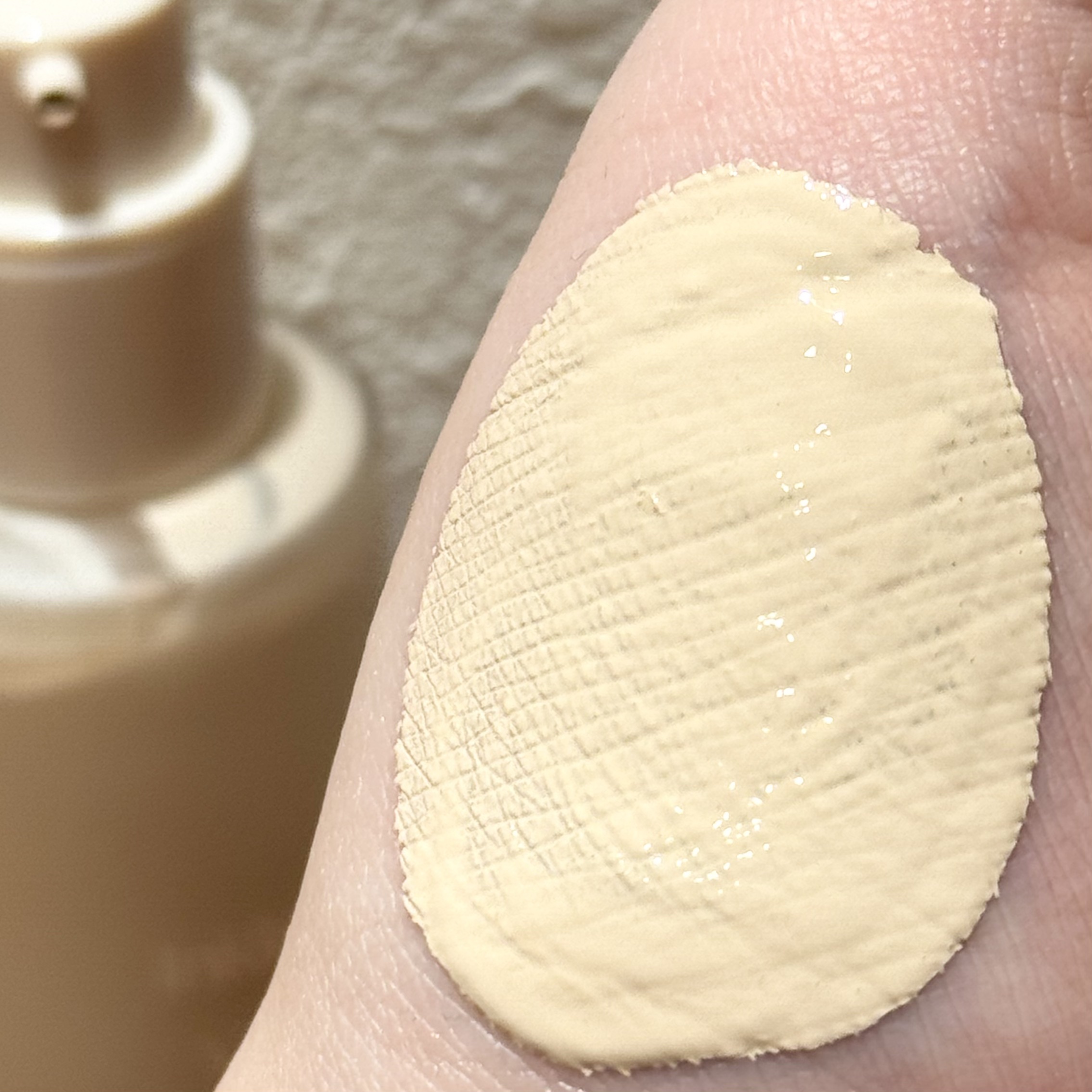 インクラスティングファンデーションHealthy Glow/THE FACE SHOP/リキッドファンデーションを使ったクチコミ（2枚目）