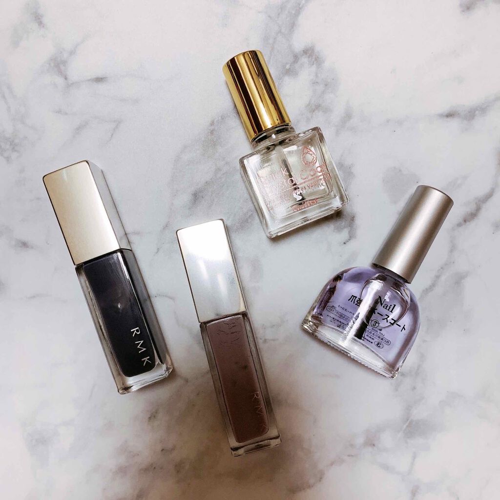 爪強化ベースコート/DAISO/ネイルベースコートを使ったクチコミ（1枚目）