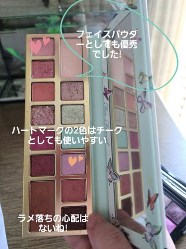 トゥー フェム アイシャドウ パレット/Too Faced/パウダーアイシャドウを使ったクチコミ（2枚目）