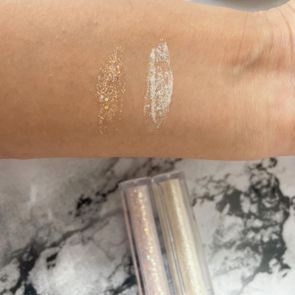 ライトキャッチャーリキッドグリッター/Flynn/グリッターを使ったクチコミ（3枚目）