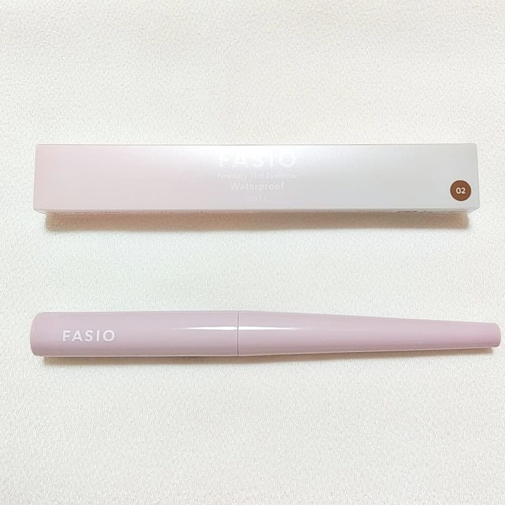 パウダリーティント アイブロウ/FASIO/眉ティントを使ったクチコミ（1枚目）