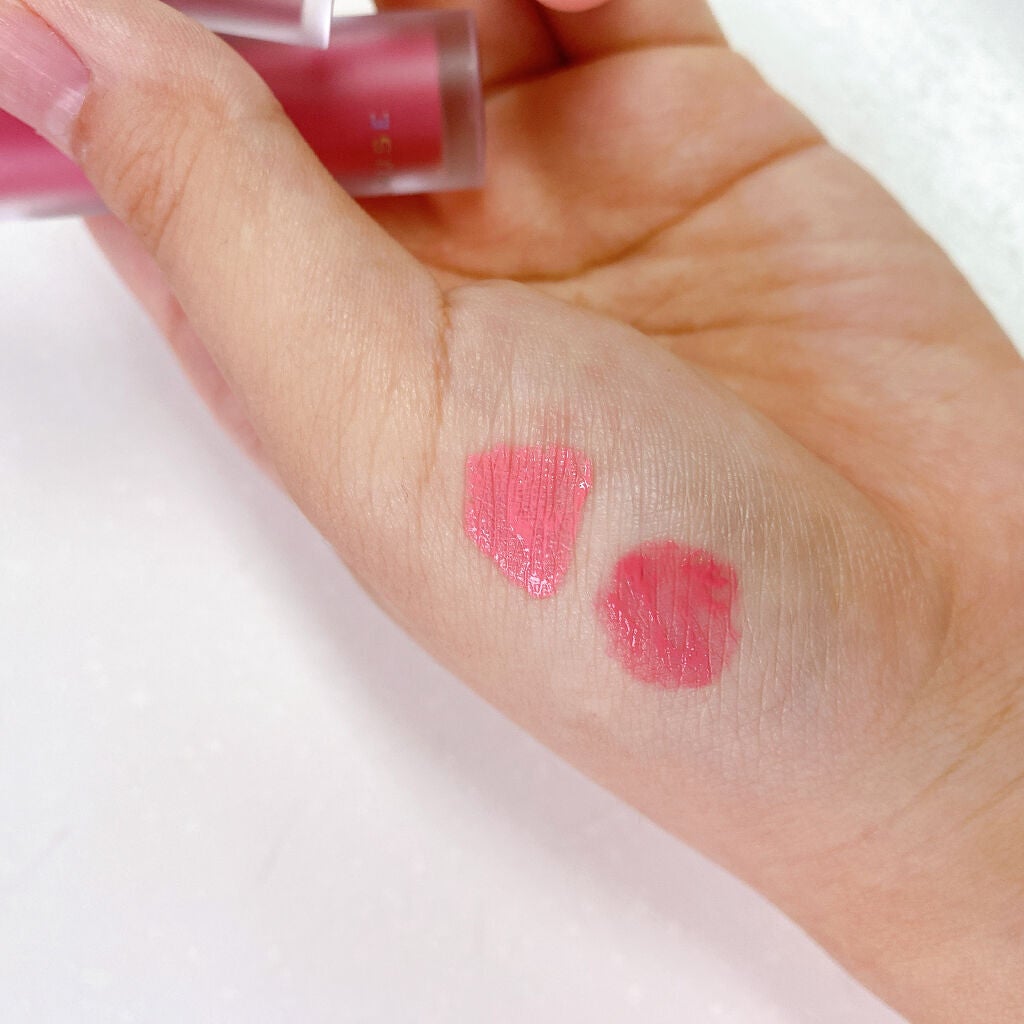 ソフトクリームチーク/AMUSE/リキッドチークを使ったクチコミ(3枚目)