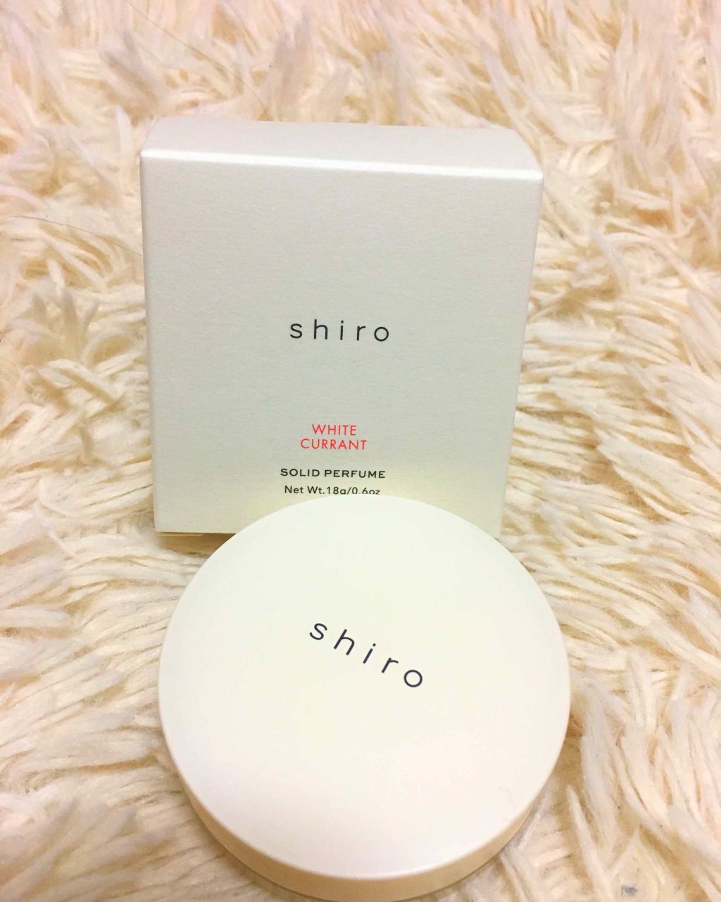 ホワイトカラント 練り香水/SHIRO/練り香水を使ったクチコミ（1枚目）