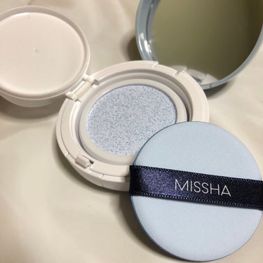 M クッションベース（ブルー）/MISSHA/化粧下地を使ったクチコミ（3枚目）