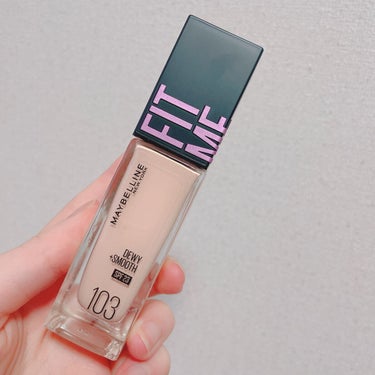 フィットミー リキッドファンデーション R/MAYBELLINE NEW YORK/リキッドファンデーションを使ったクチコミ（1枚目）