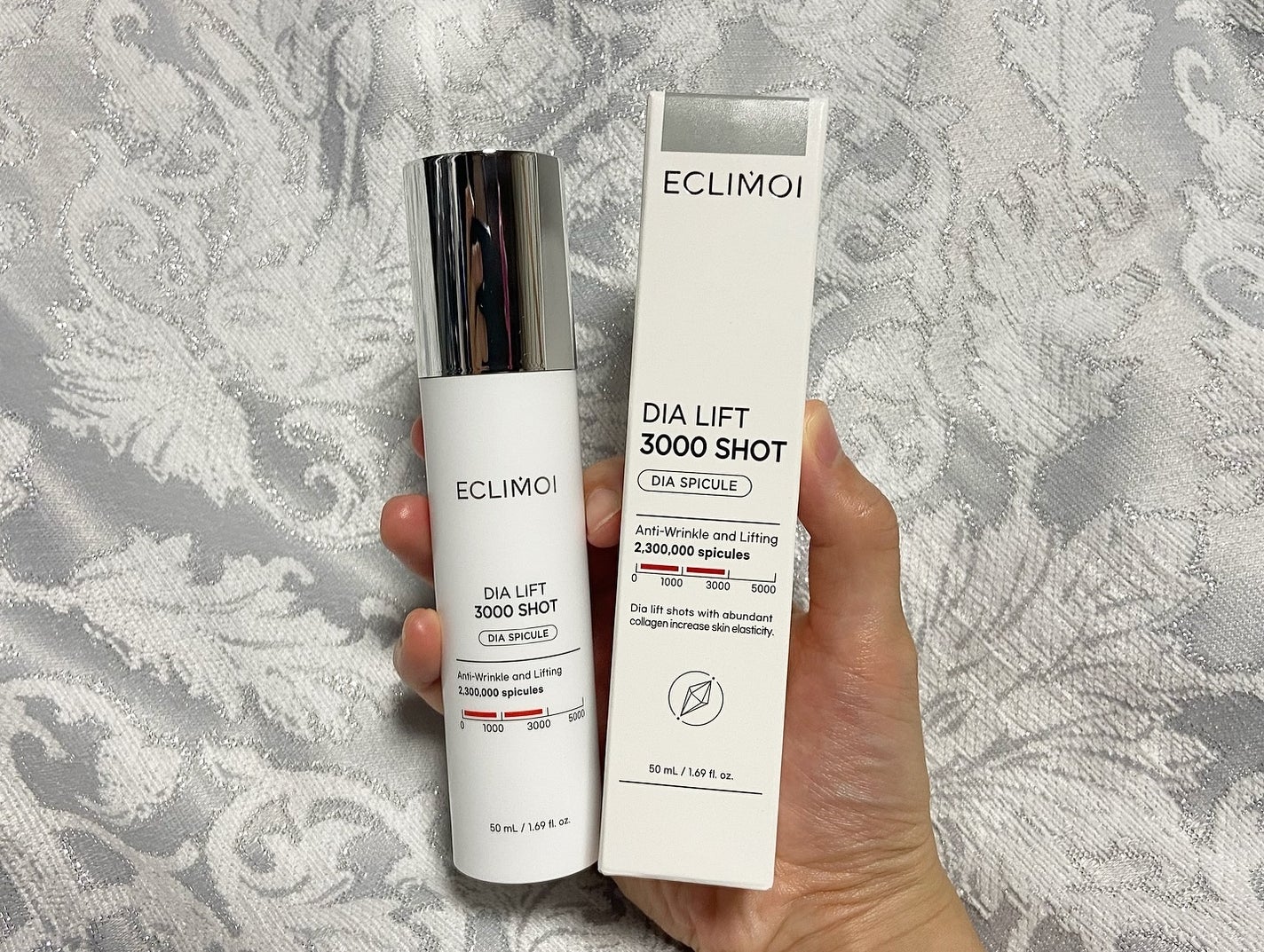 ダイヤリフト3000ショット/ECLIMOI/フェイスクリームを使ったクチコミ(2枚目)