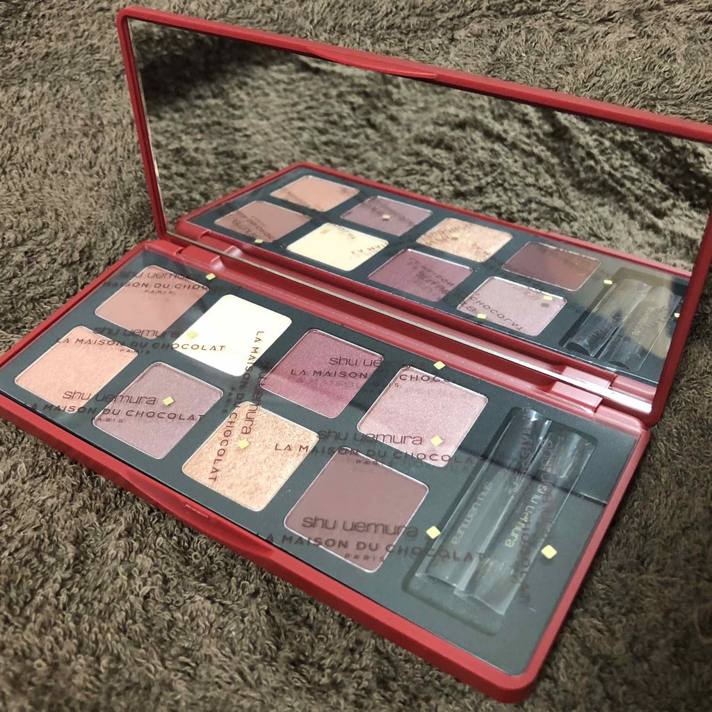 ガナッシュ アンド プラリネ アイパレット/shu uemura/アイシャドウパレットを使ったクチコミ(2枚目)