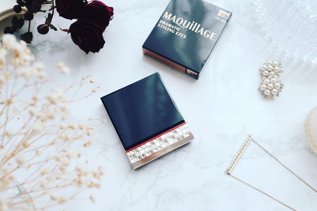 ドラマティックスタイリングアイズ/マキアージュ/アイシャドウパレットを使ったクチコミ(4枚目)