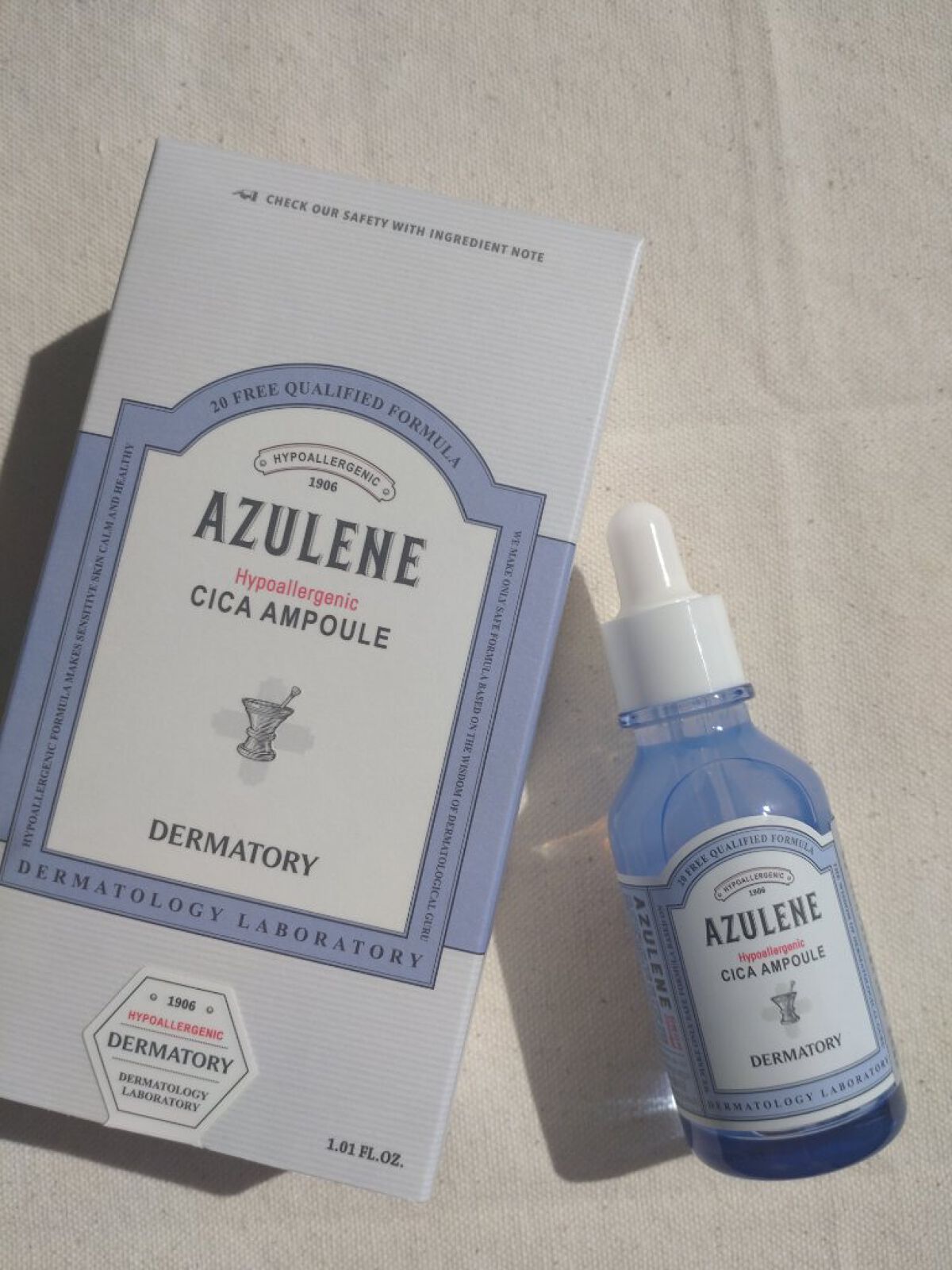 ハイポアレジェニックシカアンプル/Dermatory/美容液を使ったクチコミ（1枚目）