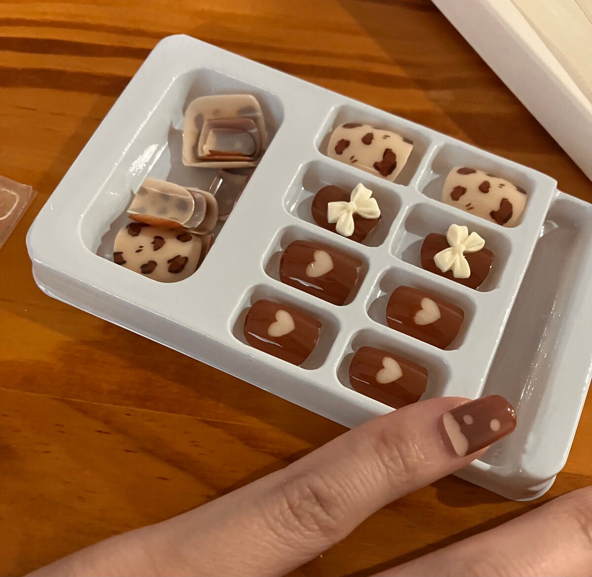 ネイルチップ/SHEIN/ネイルチップ・パーツを使ったクチコミ(3枚目)