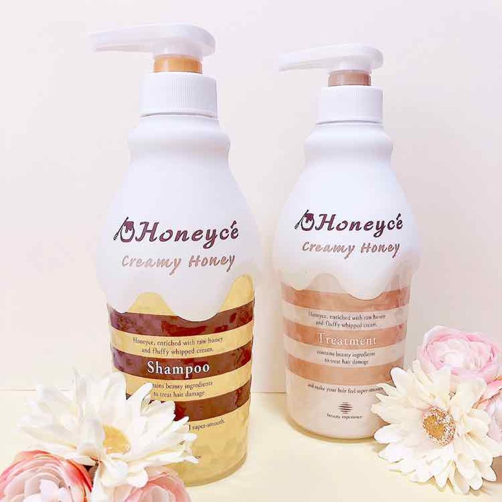 クリーミーハニー シャンプー/トリートメント/ハニーチェ/市販シャンプーを使ったクチコミ(1枚目)