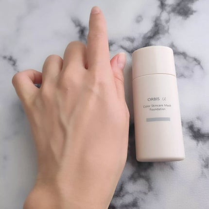 オルビスユー カラースキンケアマスク ファンデーション/オルビス/リキッドファンデーションを使ったクチコミ(6枚目)