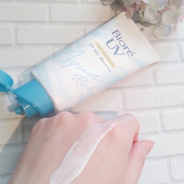 ビオレUV アクアリッチ ライトアップエッセンス/ビオレ/日焼け止めクリーム by macaron