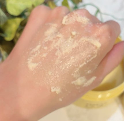 Q+Me スウィートボムタラソスクラブレモンティーの香り/AGARISM/バスト・ヒップケアを使ったクチコミ(5枚目)