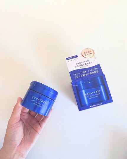 スペシャルジェルクリーム EX (ブライトニング) /アクアレーベル/オールインワン化粧品を使ったクチコミ(2枚目)